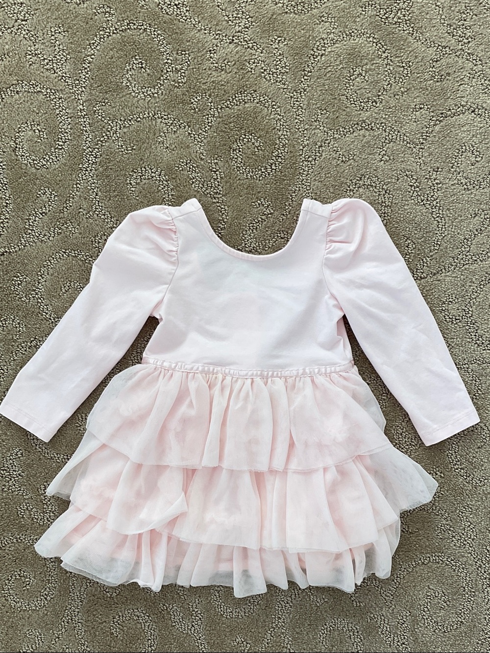 Janie and Jack Light Pink Layered Tulle Dress Costume